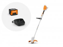Stihl FSA 57 Cordless Grass Trimmer with AK 10 battery and AL 101 charger: AK System cordless grass trimmer